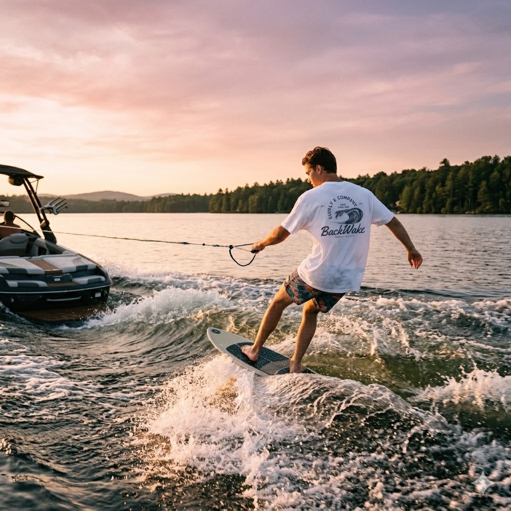 Sunset on the lake